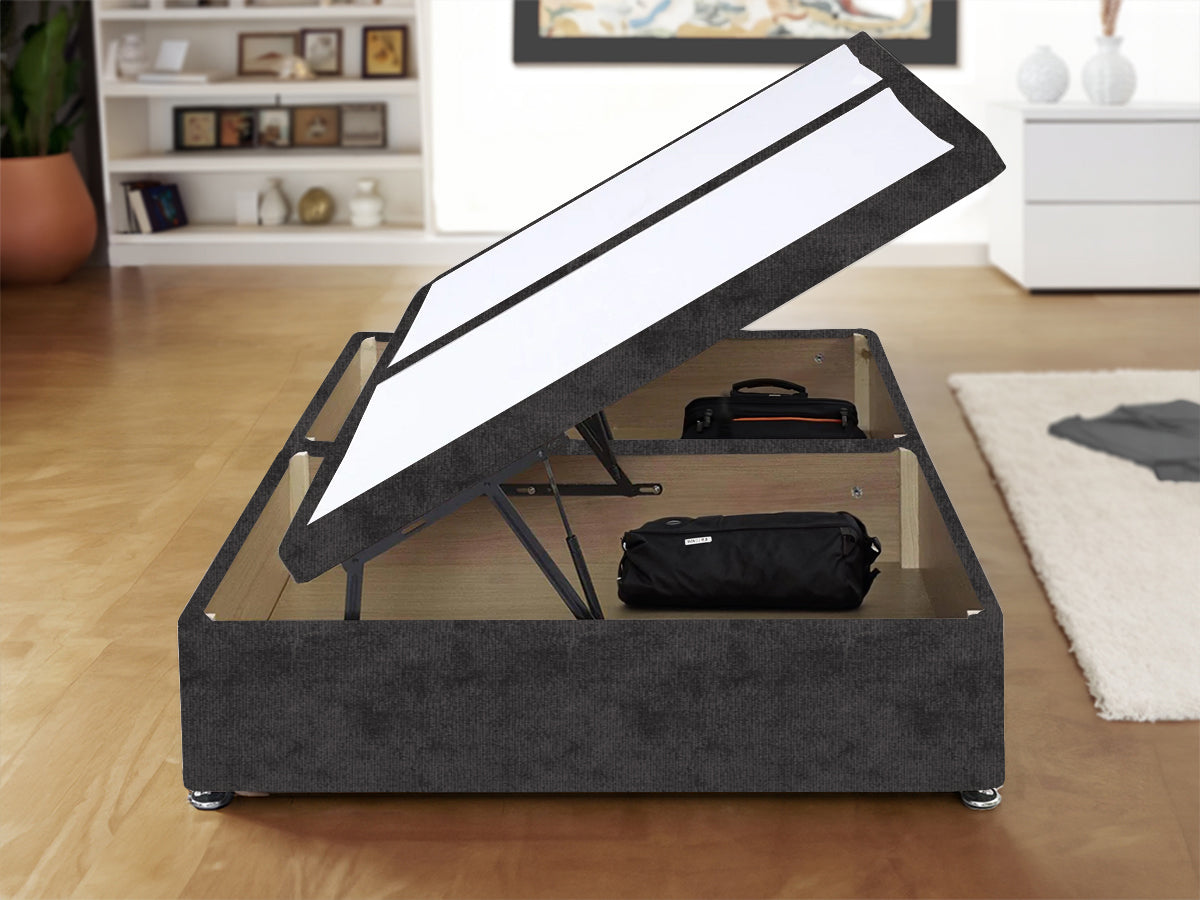 Ottoman Storage Side Lift Divan Bed Base Universal Beds